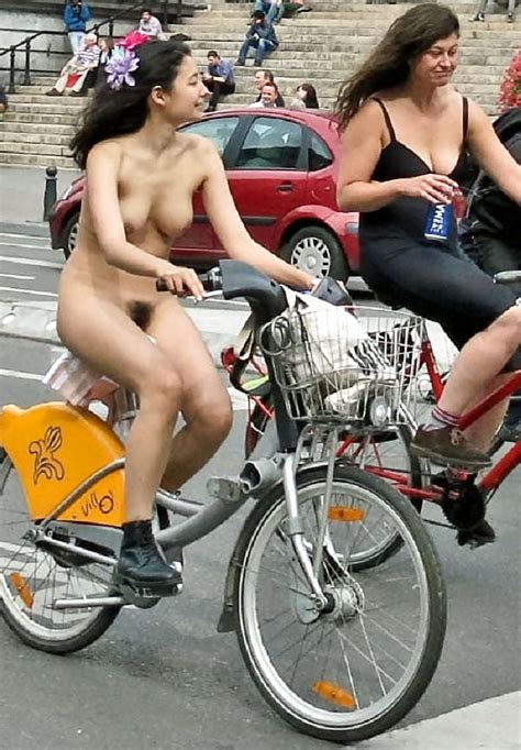 World Naked Bike Ride Asian Chick Mix