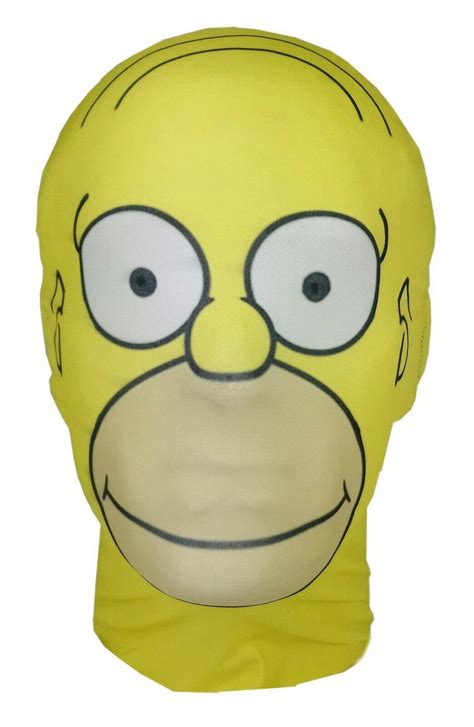 Homer Simpson The Simpsons Parody Full Head Lycra Mask Ph