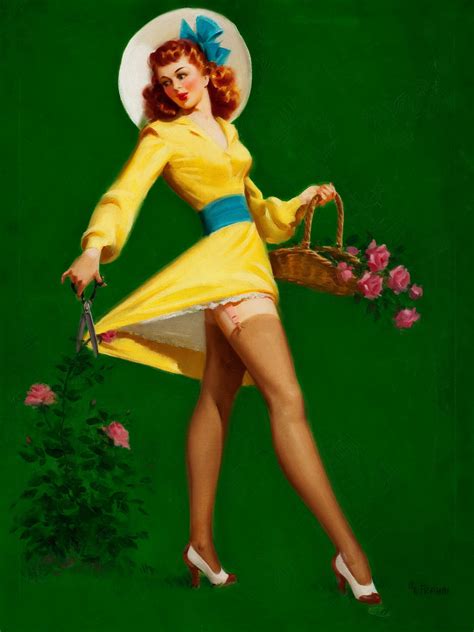 Upped Skirts And Panty Drop Pin Up By Art Frahm Pin Up And Cartoon Girls Art Vintage And