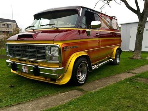 Custom 70s Chevy Van Old School Vans Vans Old Skool Chevy Trucks