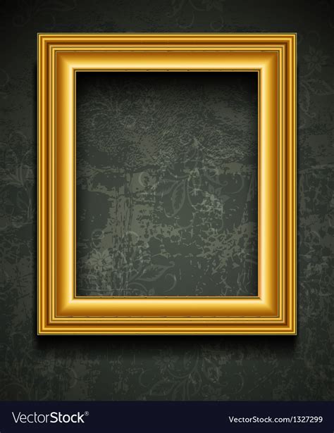 Picture Frame Wallpaper Background Royalty Free Vector Image