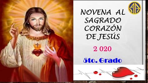 Novena Al Sagrado Corazón De Jesús Youtube