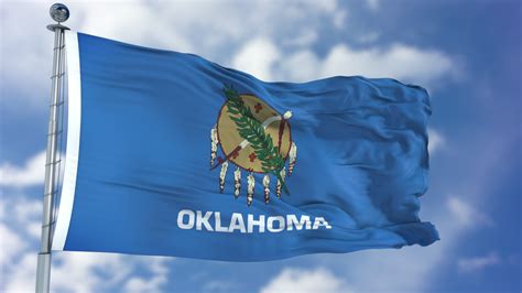 Oklahoma State Flag Veterans Flag Depot