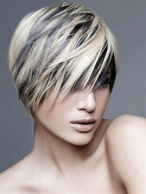 Black hairstyles with blonde highlights dark blonde hair styles black hair color hairstyles long black hair highlight ideas black hair. 24 Edgy and Out-of-the-Box Short Haircuts for Women ...