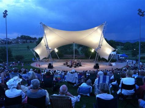 Lakewood Outdoor Stage Outdoor Stage Amphitheater Architecture