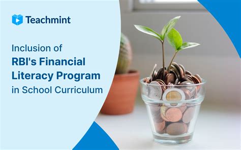 School Curriculum And Rbis Financial Literacy Program