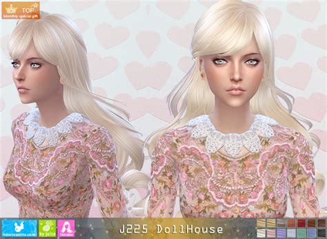 Sims 4 Ccs The Best Donations Hair By Newsea