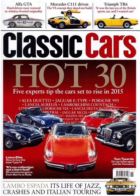 Classic Cars Magazine November 2014 Epic Restorations