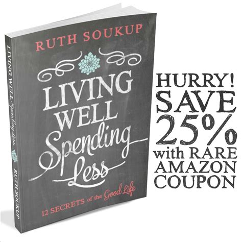 Amazon Book Coupon Living Well Spending Less®