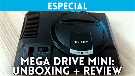 Sega Mega Drive Mini Unboxing Review Una Excelente Consola Mini