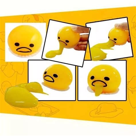 Jual Gudetama Slime Squishy Emotikon Emoji Muntah Viral Shopee Indonesia