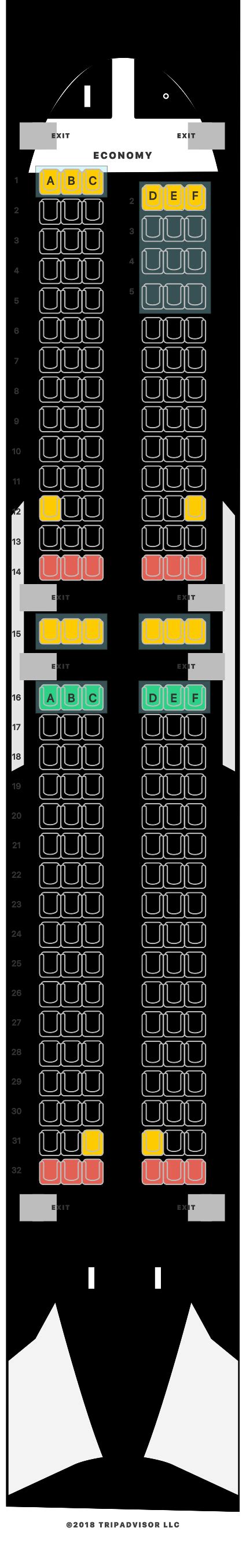 Seatguru Seat Map Sunwing Seatguru