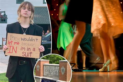new york post on twitter nashville senior banned from prom for wearing a suit