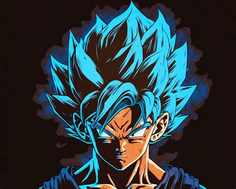 1280x1024 Goku Blue Dragon Ball 1280x1024 Resolution Wallpaper Hd