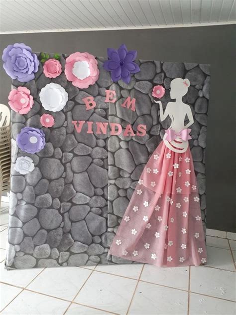 Decoracao Dia Internacional Mulher Tecidos Saia Painel Decor Cortina 5