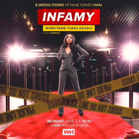 monica to host vh1 true crime series ‘infamy when fame turns deadly premieres june 7th