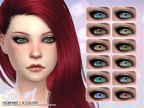 Eyes 9 Aveira 12 Colors Can Be Found Under Facepaint Male