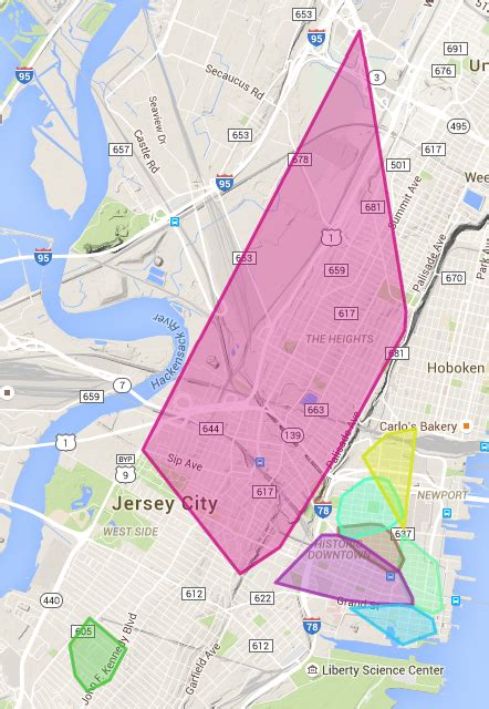 Mapping The Jersey City Parking Zones Ii Dan Goldin