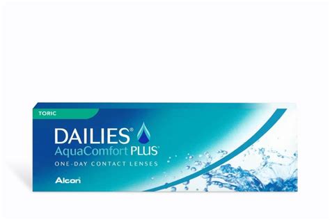 Toric Contact Lenses Dailies Aquacomfort Plus Toric P Dr Lensor