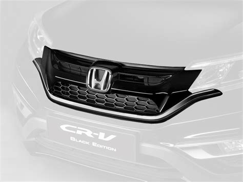 Genuine Honda Cr V Front Black Edition Grille 2015 2018 08f21t0a620b