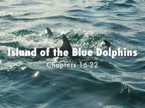 Dolphins leap beyond the kelp beds and otters play nearby. Island of the Blue Dolphins by mayes359457