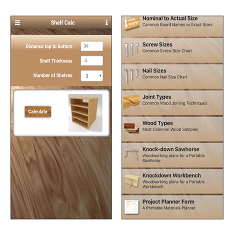 We have collected the most useful and convenient applications in this category Best Woodworking Apps for iOS & Android | TechWiser