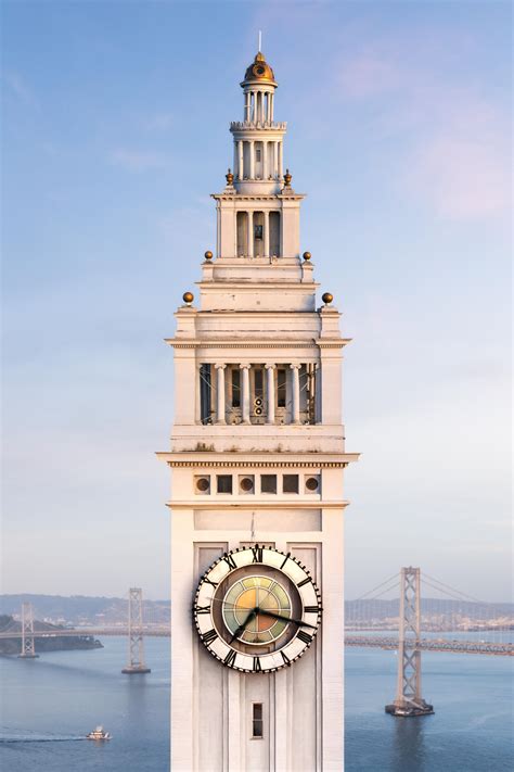 High Resolution Image Of The Ferry Building In San Francisco Ca Oc
