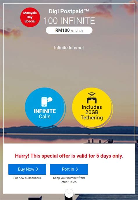 Digi is quietly offering the digi 38 postpaid plan, available to its existing prepaid customers. Digi new Infinite Plan gives unlimited data with 20GB ...