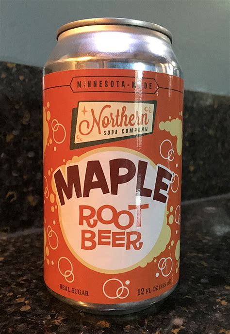 Steves Root Beer Journal Northern Soda Company Maple Root Beer