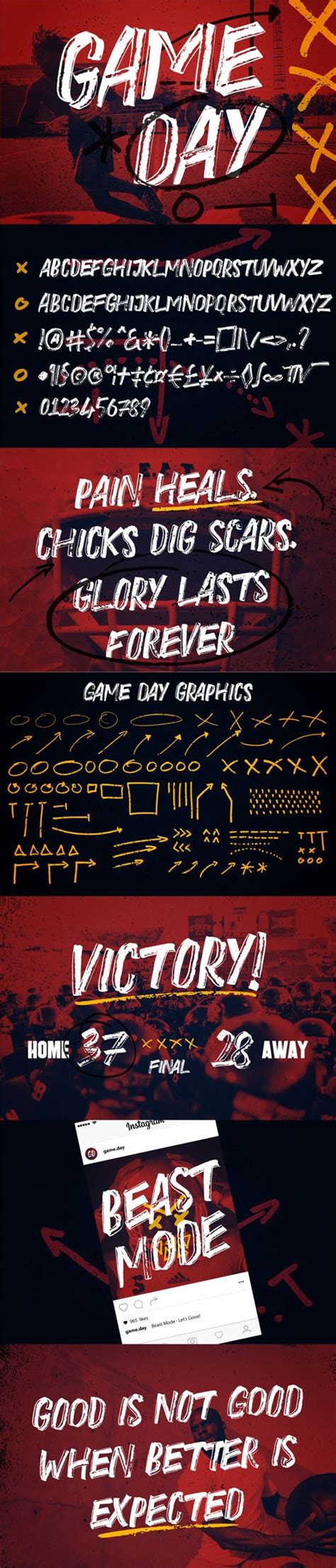 1001 free fonts offers the best selection of video game fonts for windows and macintosh. Download Game Day - A Sports Themed Hand Drawn Font - SoftArchive