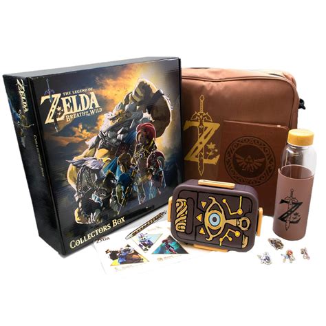 Buy The Legend Of Zelda Breath Of The Wild Collectors Box Includes