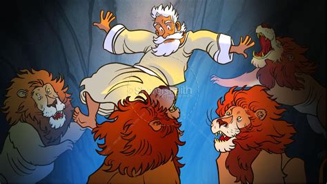 Daniel And The Lions Den Kids Bible Story Sharefaith Kids Images And