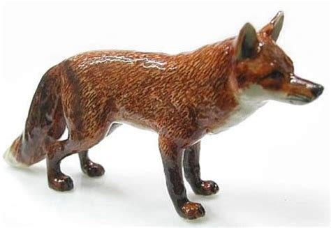 Porcelain Fox Animals Animal Figures Animal Figurines