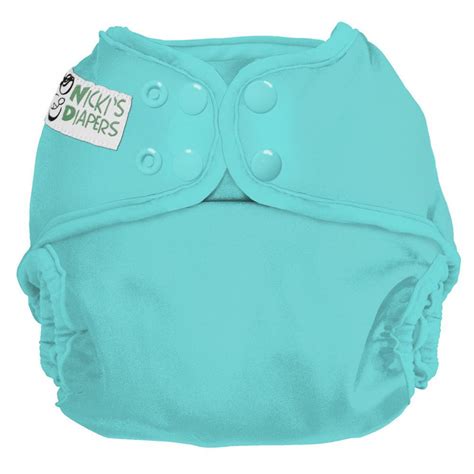 Nickis Diapers One Size Snap Cloth Diaper Cover Electric Slide