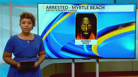 Myrtle Beach Police Arrest Man On Armed Robbery Charge Youtube
