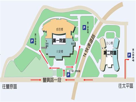港澄清醫院 中國醫藥大學附設醫院 台中慈濟醫院 台中榮民總醫院 中山醫學大學附設醫院 員林基督教醫院 彰化基督教醫院 埔里基督教醫院 成大醫院. 自行開車, 台中慈濟醫院Taichung Tzu Chi Hospital