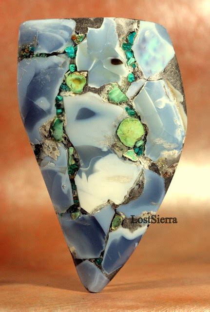 Owyhee Blue Opal~candelaria Turquoise Lostsierra Flickr