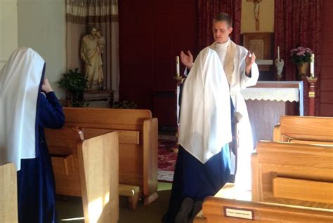 Newly Ordained Priests Offer Their First Convent Masses Sisters Of