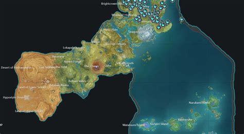 Panduan Menggunakan Map Genshin Impact Lengkap Dengan Fitur Fiturnya Exp