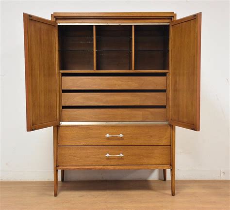 Walnut Armoire Dresser By Paul Mccobb For Widdicomb Etsy Armoire