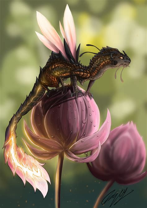Artstation Firefly Dragon
