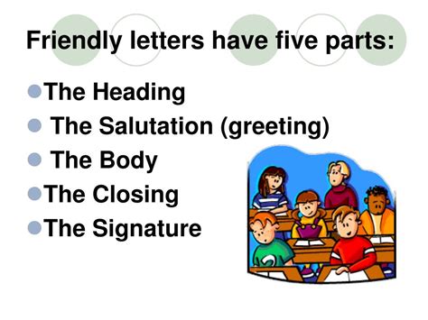 Ppt Writing Friendly Letters Powerpoint Presentation Free Download