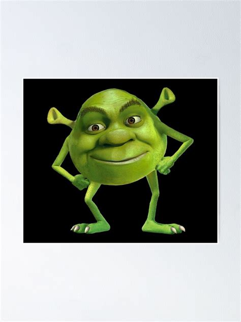 Mike Wazowski With Shreks Face Classicstrust
