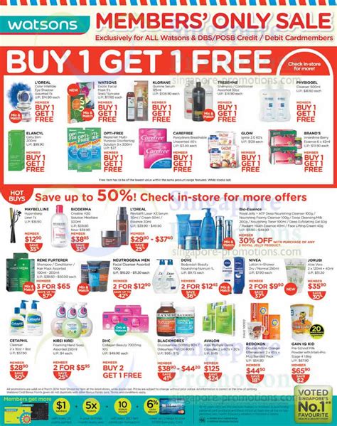 Before you purchase any product, you should look out if there is any promo badge attached to it such as buy 1 free 1, 2nd less 50%, gwp, pwp and many more. Buy 1 Get 1 FREE Selected Items, Up To 50 Percent Off ...