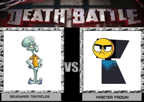 Death Battle Squidward Vs Master Frown By Objectshowsrule2019 On