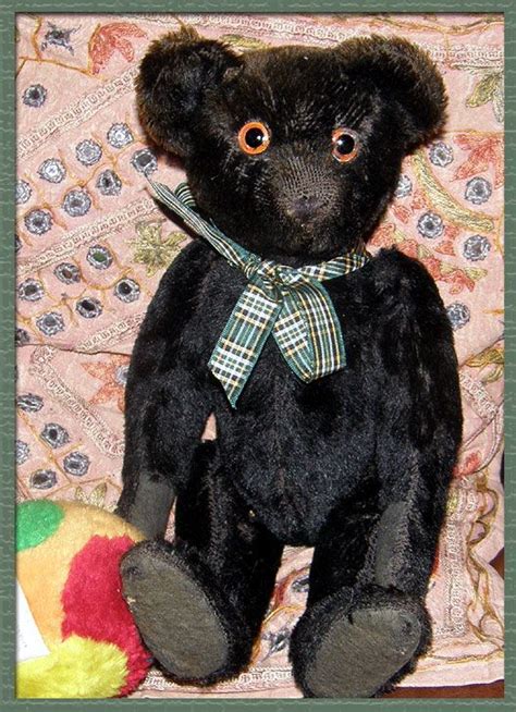 Very Rare Black British Omega Bear Dating To The 1920s 12 Old Teddy