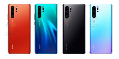 Huawei P30 And P30 Pro Full Specs Leak Giving Us An Even