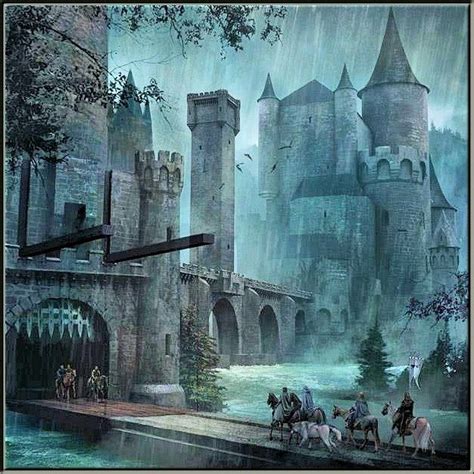 Very excited for next sea. The Twin seat of house Frey | Fantasy castle, Fantasy city, Fantasy artwork