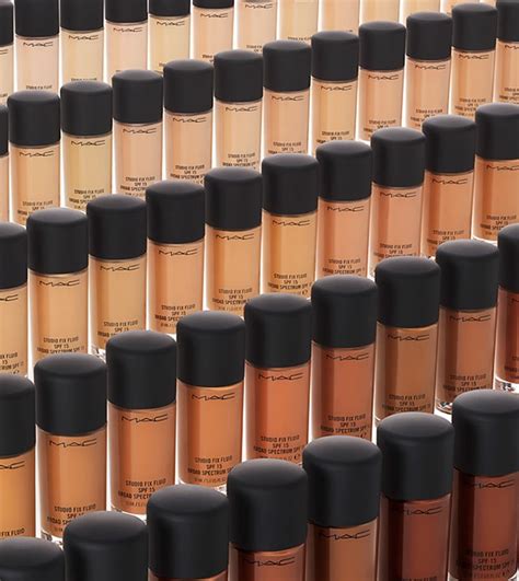 Mac Cosmetics Skin Color Chart