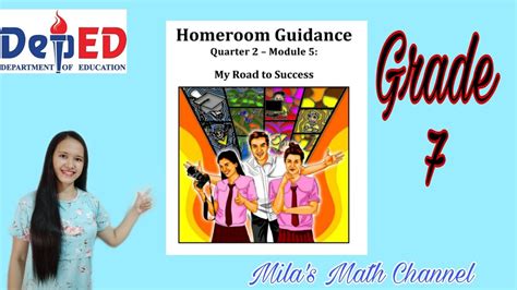 My Road To Success Homeroom Guidance Grade 7 2nd Quarter Module 5